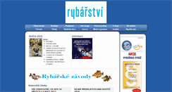 Desktop Screenshot of casopisrybarstvi.cz
