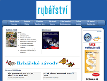 Tablet Screenshot of casopisrybarstvi.cz